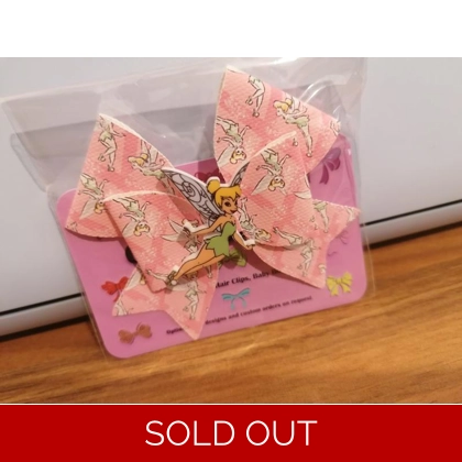 Disney Tinker Bell Single Hair Bow